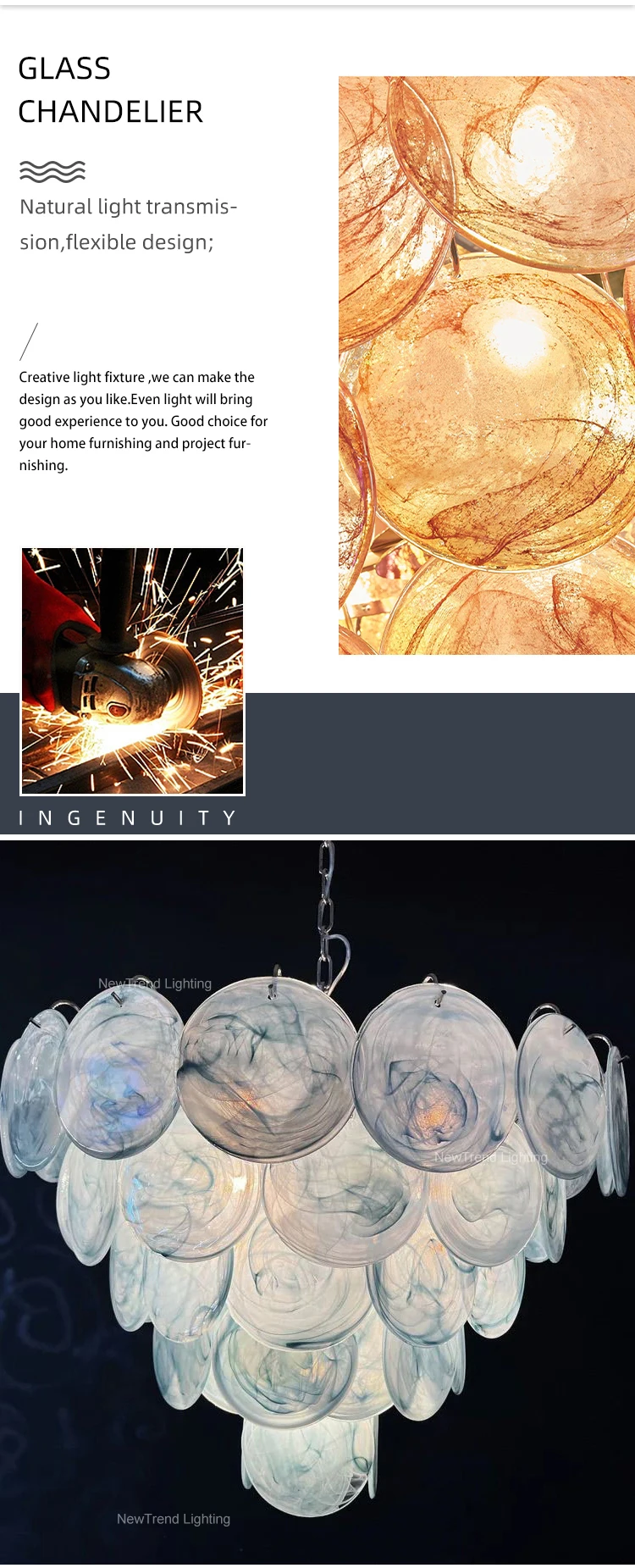 cpl 270 modern style indoor decoration chandelier villa apartment living dining room glass led pendant light-1