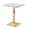 Table carrée en marbre