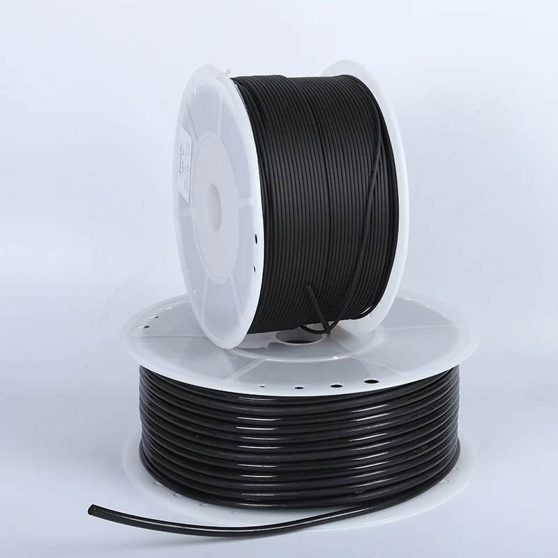 Antistatic Round Belt Polyurethane Round Belt Black Glossy Rough Surface PU Antistatic Round Belt
