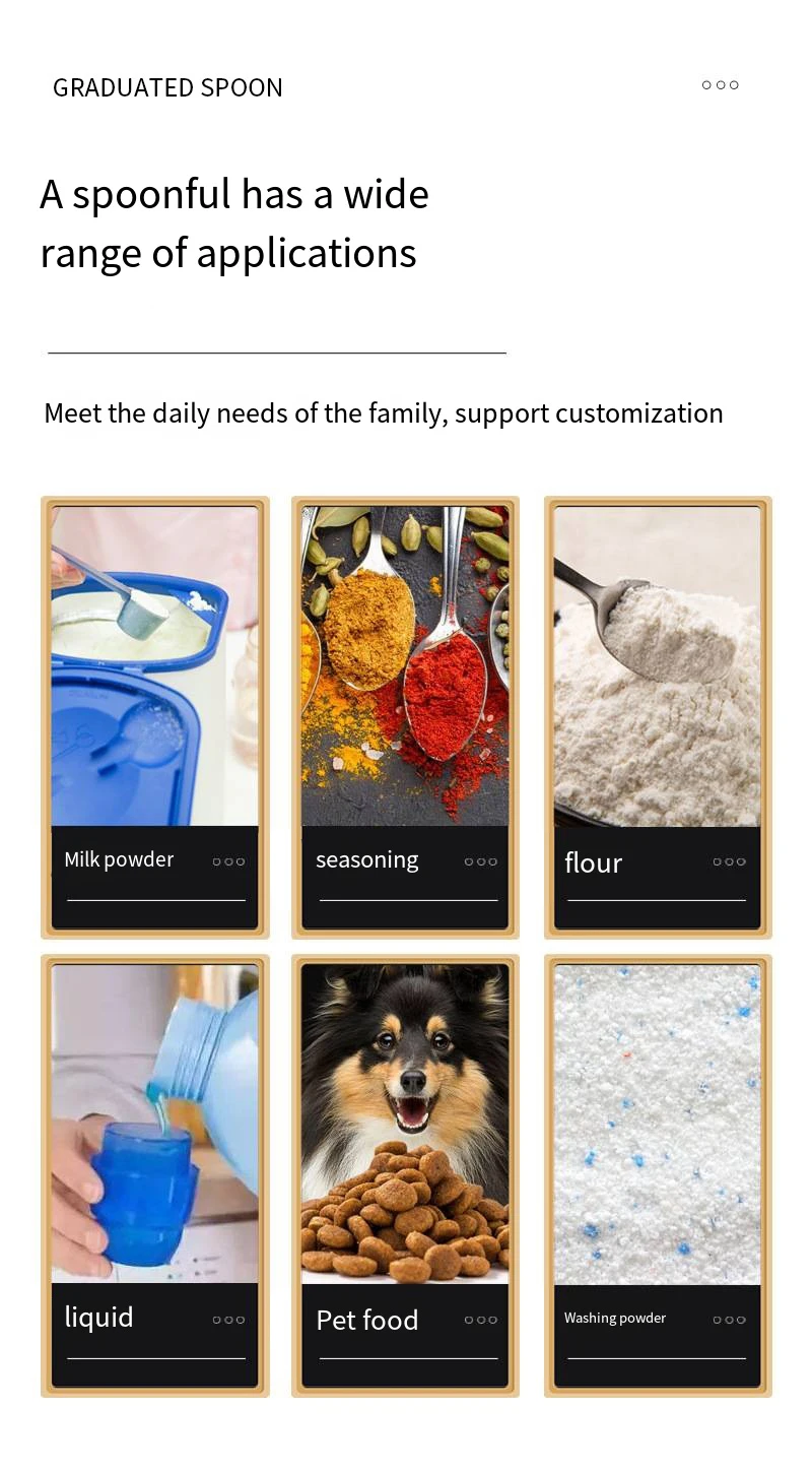 Wholesale Plastic Measuring Spoon 5g Scoop Powder Scoop 5g