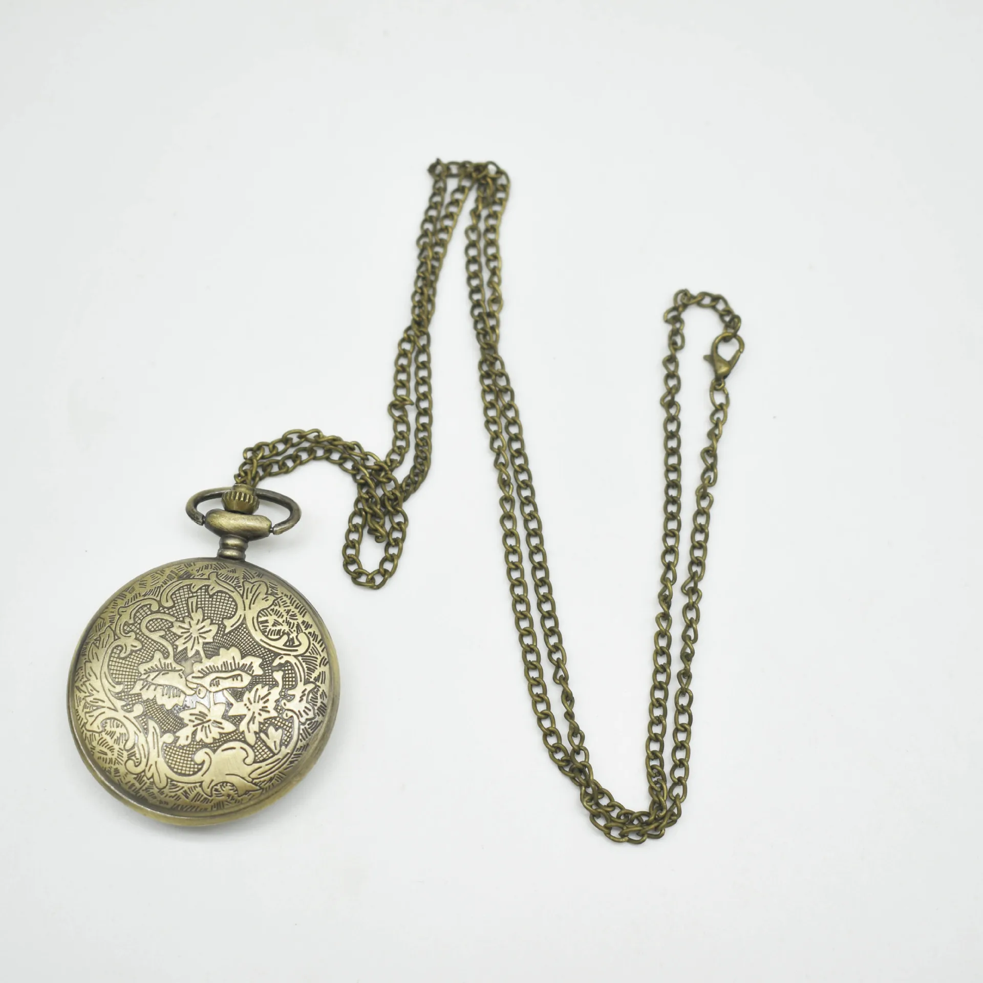 Wj1616 High Quality Antique Japan Movt Quartz Pocket Watch Japan Movt