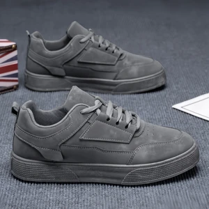 Men's Casual Sports Sneakers Breathable Korean-style Fashionable All-match Sneakers Mesh Trendy Shoes for Students