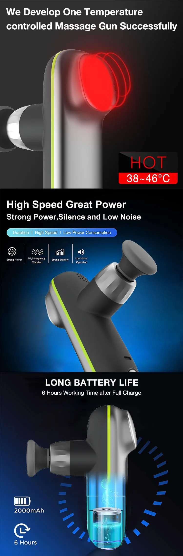 Therapy Deep Tissue Muscle High End Electric Physion Percussion Muscl