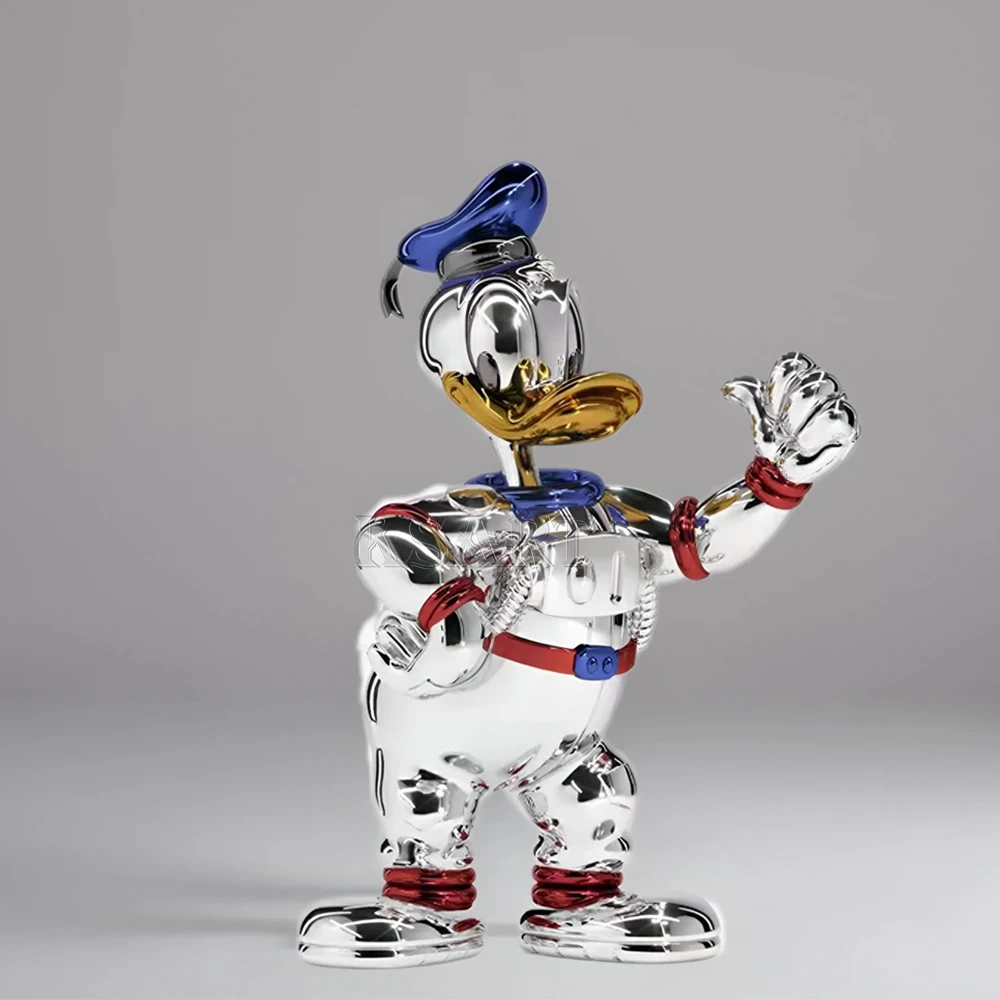 Plated Mickey Astronaut Sculpture - Customized Home Decor
