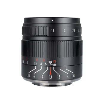 7Artisans 55mm F1.4 II Manual Focus Prime Lens for E/FX/EOS-M/M43-Mount Camera Sony NEX-6R NEX-7 A3000 A5000 A5100 A6000