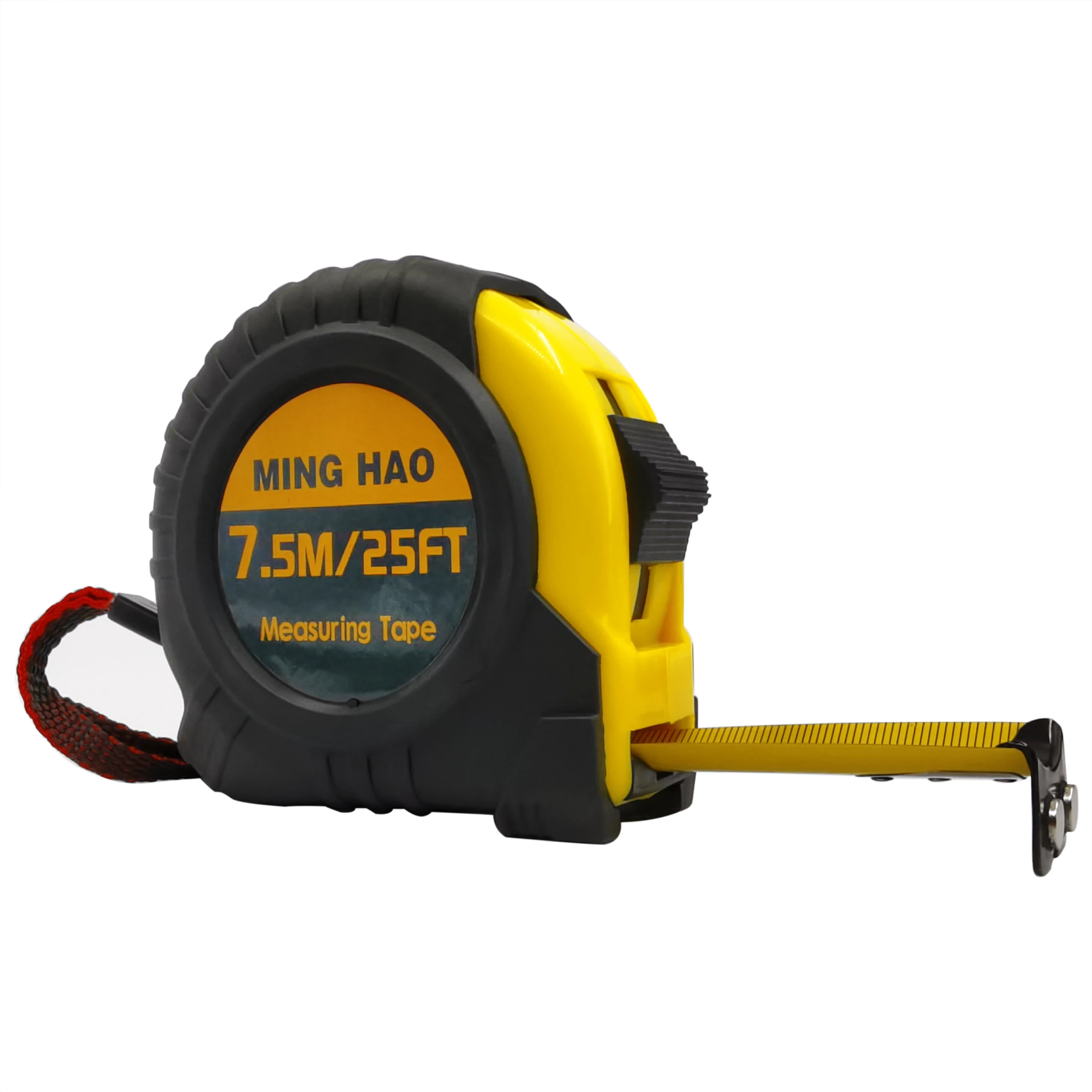  Tape Measure Retractable Metric and Imperial 10ft 16ft 25ft  33ft Measuring Tape with Magnetic Hook Impact Resistant Rubberized Case(25ft)  : Industrial & Scientific