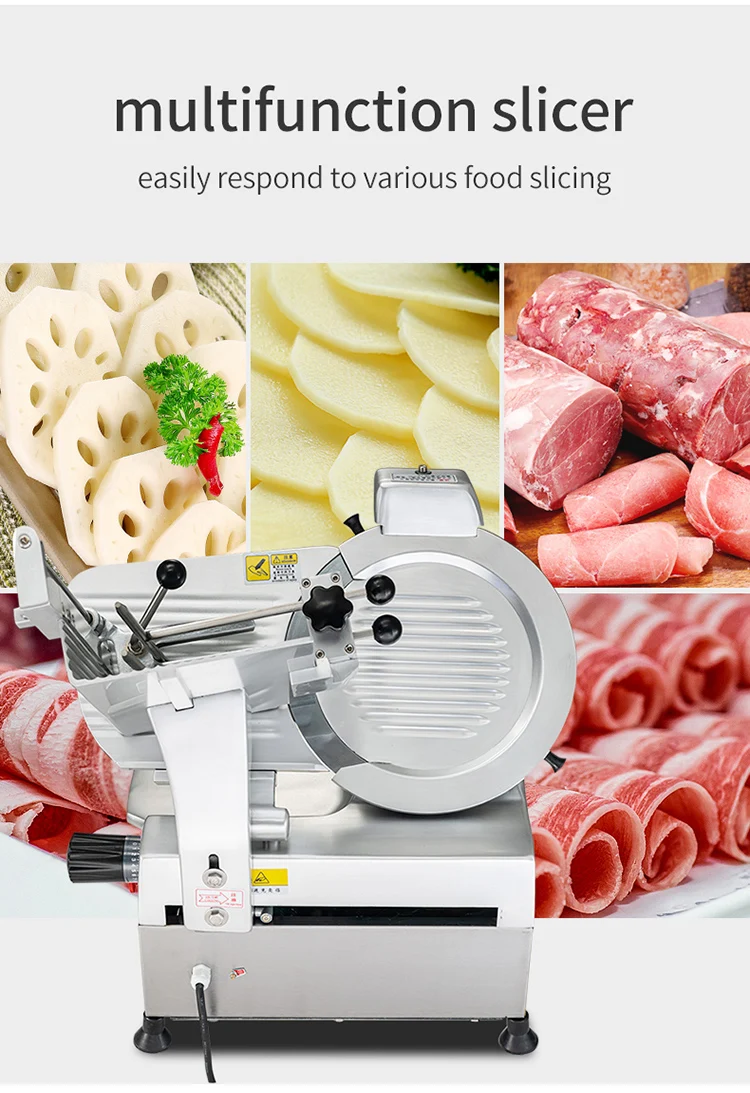 FEST Automatic Commercial Bacon Slicer - Precision Cutting