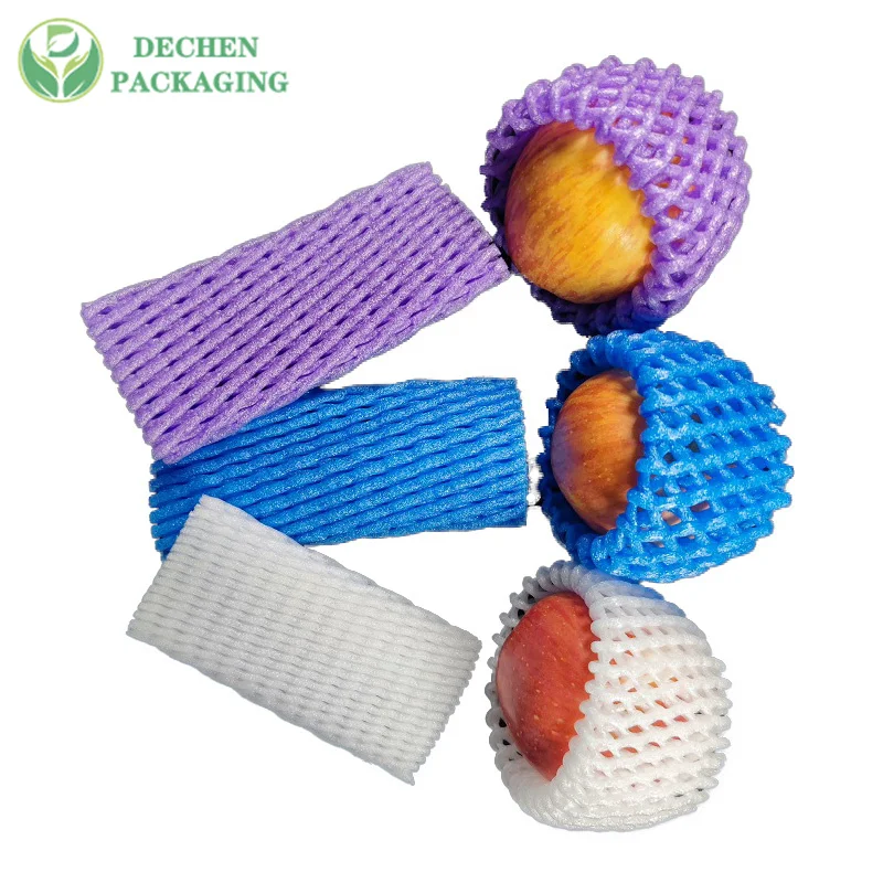 Housse de protection en plastique pour bouteille de rembourrage en mousse de couverture de filet de fruits
