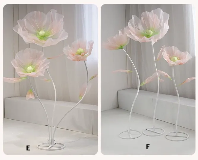 Hot Selling Organza Artificial Flowers For Wedding Decoration And Party