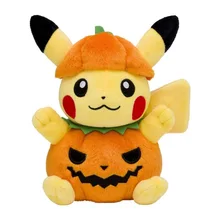 Cute Cartoon Anime Pokemoned Plush Toys Kawaii Halloween Toys Pikachu Cosplay Pumpkin Pokemoned & Halloween Toys