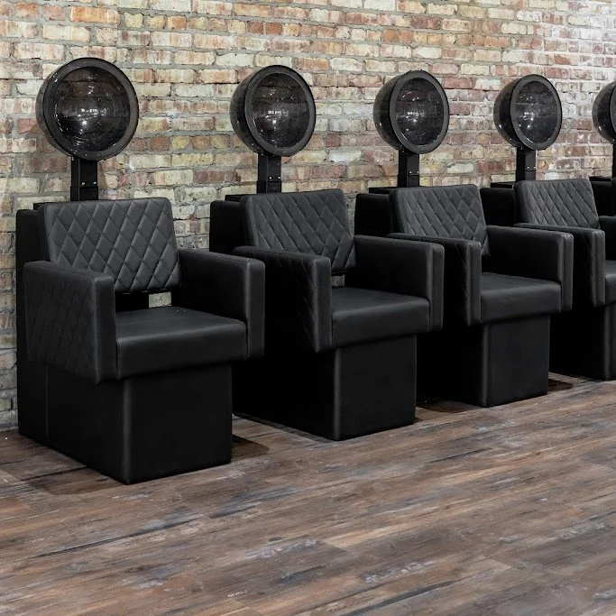 salon chairs dryers barbers