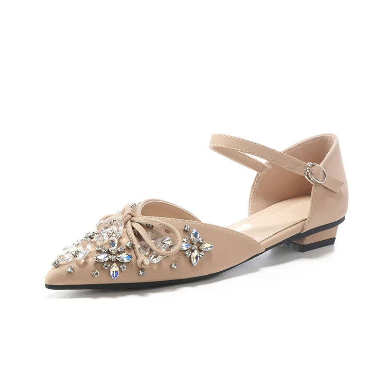 women elegant red evening dresses Journee Batavia Women's Flats, Size: 7.5 Wide, White main image 1