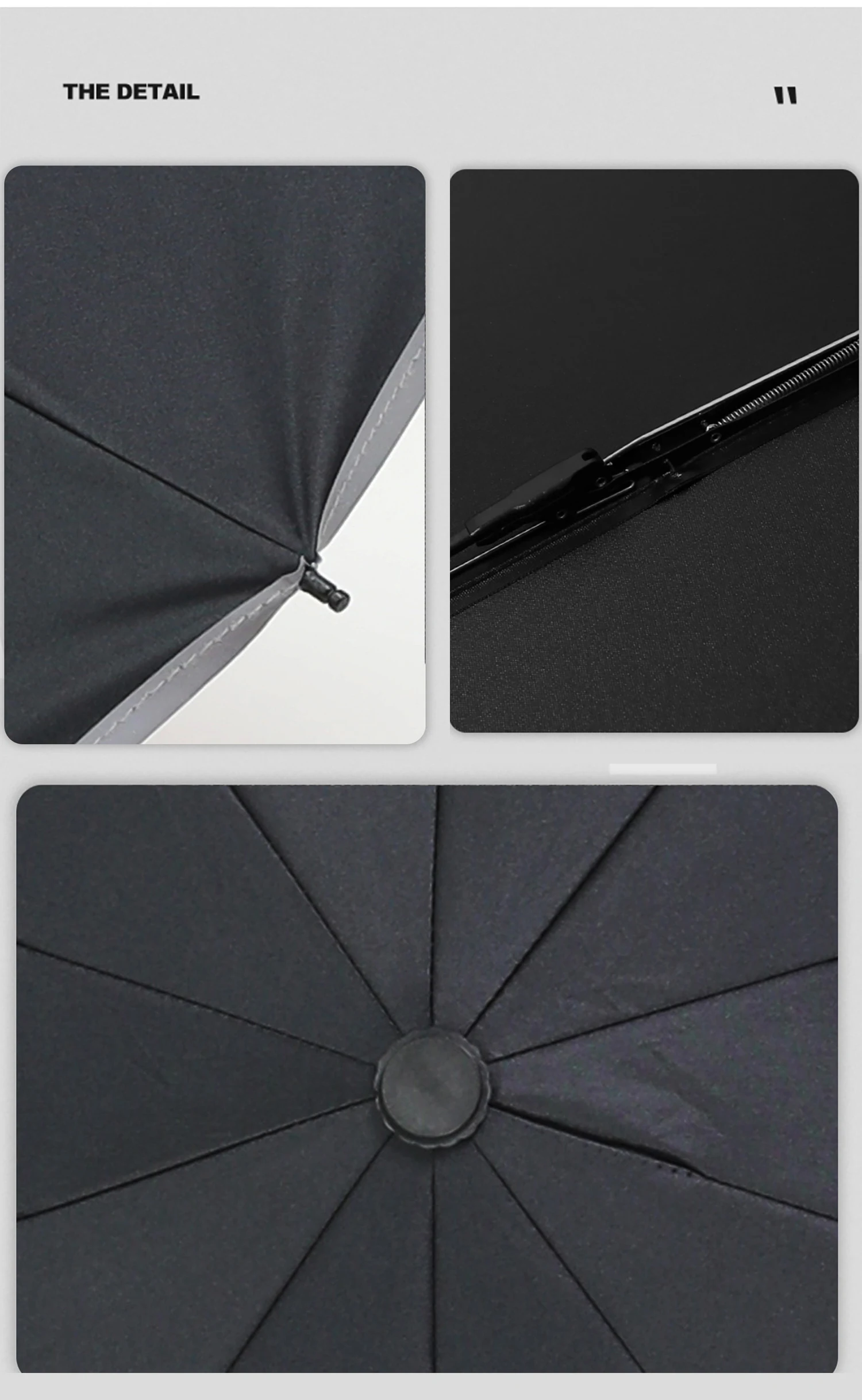 Hot Selling Umbrella For Rain And Sun Automatic Open 3 Fold Umbrella 8