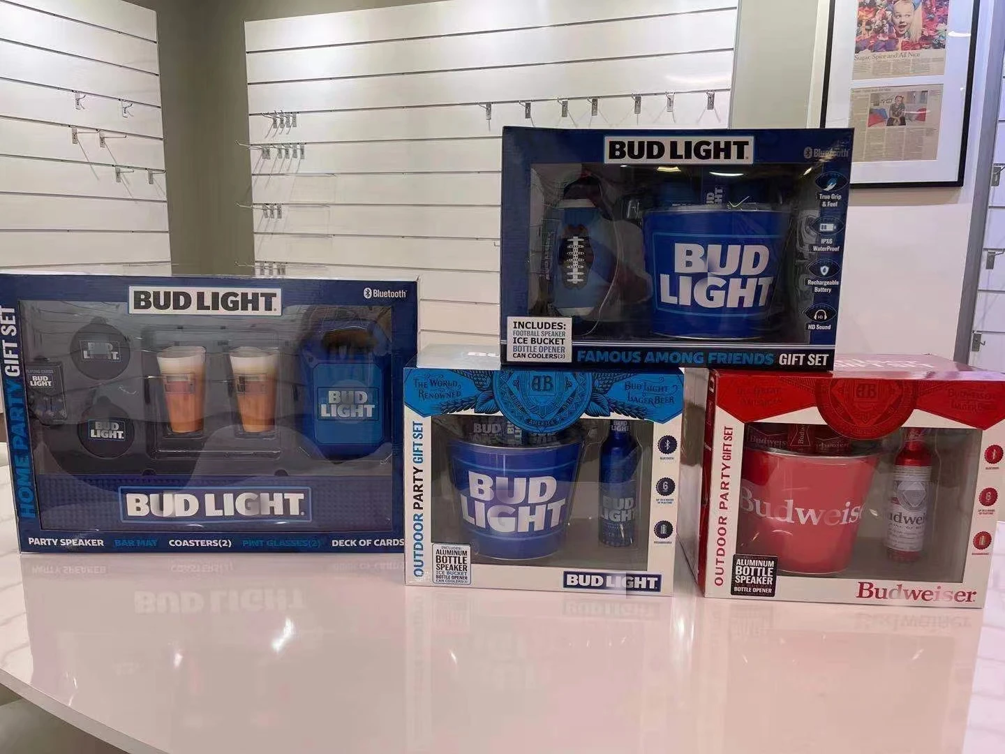 Custom Bar Accessories Personalized Beer Dispenser Beer Glass Sleeve