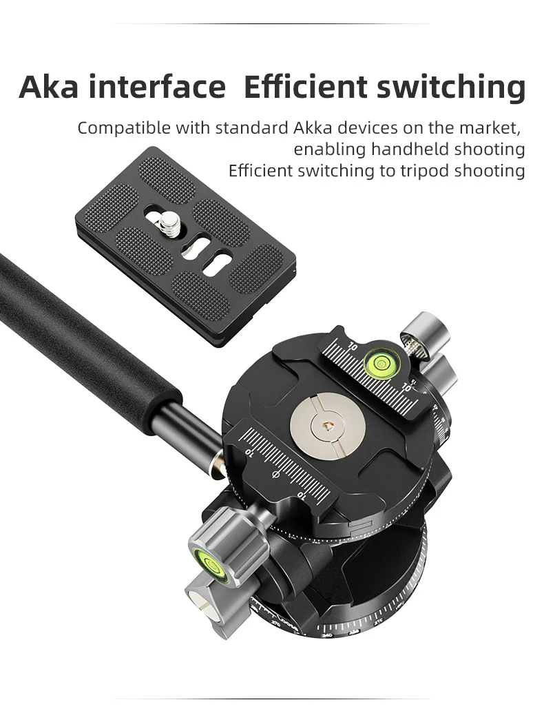 Bexin Heavy Duty 360 Degree Swivel Camera Mount Tripod Panoramic Ball