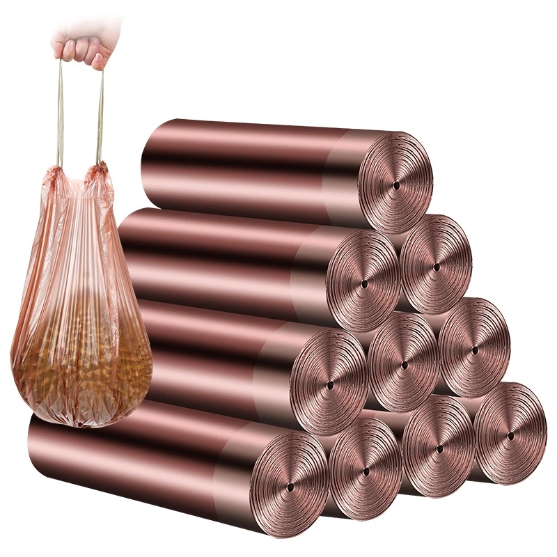 30L HDPE цветной биоразлагаемый пластиковый мешок для мусора на