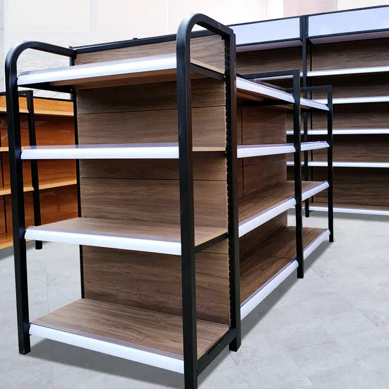 4 Side Retail Shop Revolving Slatwall Tower For Retail Store Display