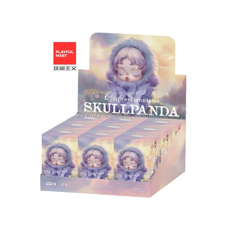 SKULLPANDA L’impressionnisme シリーズ 7個セット Popmart SKULLPANDA L'impressionnisme Series - Collectible