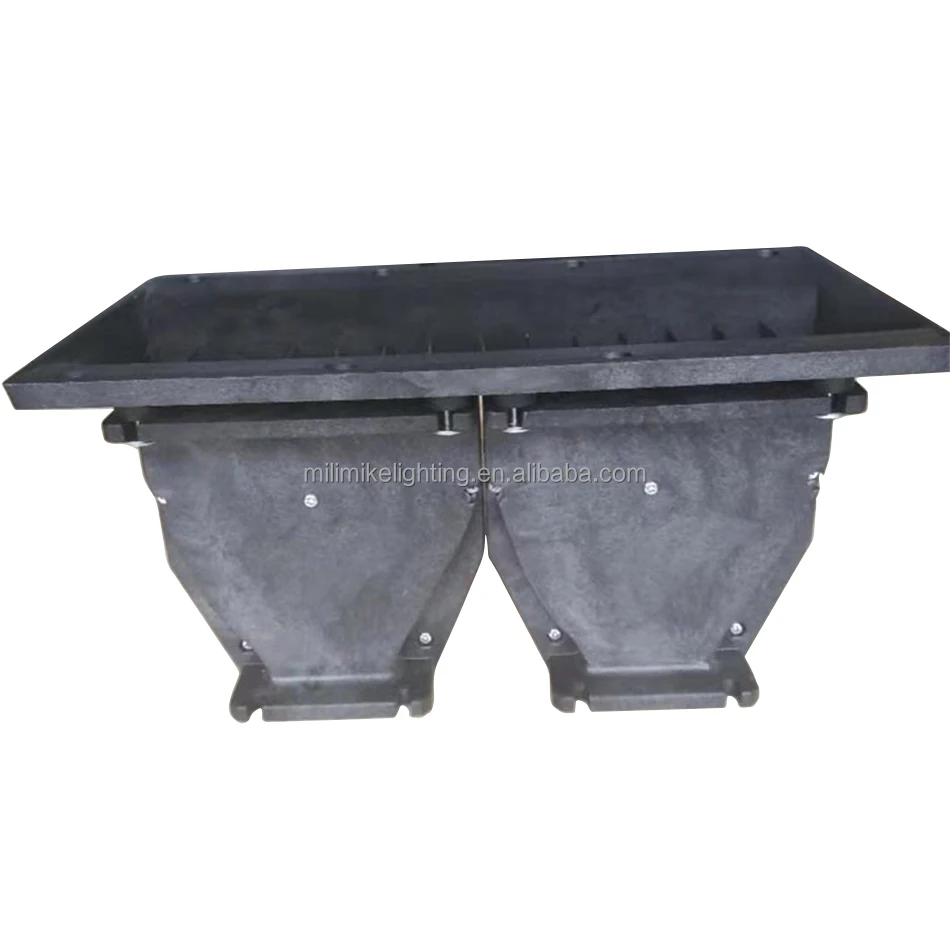 Пластиковый линейный акустический компрессионный динамик, пластиковая акустическая система линейного массива с частями для профессионального аудиодинамика