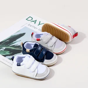 Wholesale Canvas Anti-slip Toddler Baby Boy Casual Shoes