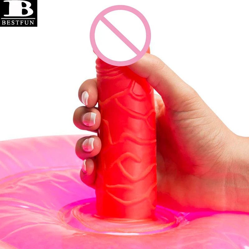 Eco-friendly PVC pink Inflatable Vibrating Dildo Chair Funny Women Electric  Vibrator Sex Cushion Seat Stool