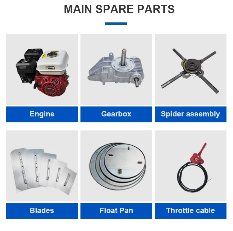 Songmao 30 36 Inch Boren Power Trowel Hand Held Power Trowel Gearbox