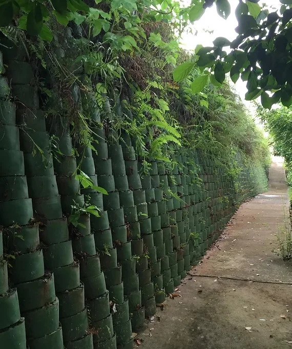 Astm Standard HDPE Geocell  Geo Cell Road Grid Gravel Honeycomb Gravel Driveway Highway Railway Geocell Slope Retain Wall