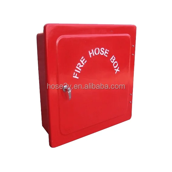 Fire Hose Box Fire Fighting Solution For Industrial Use Metal Carbon ...