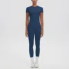 7156 short sleeve 7140 pants set-navy blue