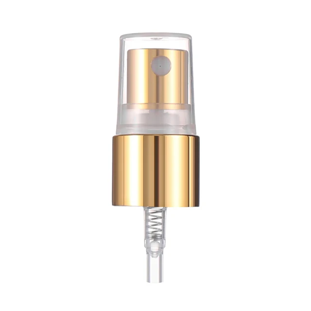 Metal Mist Sprayer for Bottle Plastic Non Spill Perfume Pump Sprayer Aluminum Closure