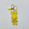 Yellow tassel with keychain