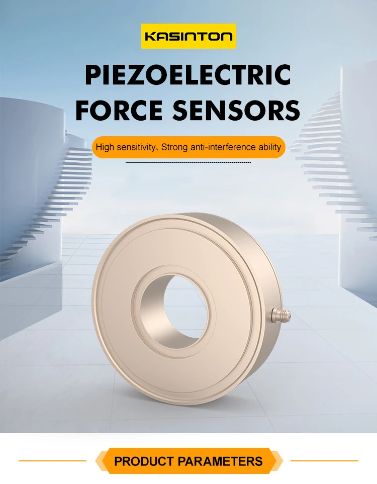 JSDCL300L Circular One-Way Force Sensor PE Voltage Signal Piezoelectric Pressure Sensing Application One-Way Measurement details