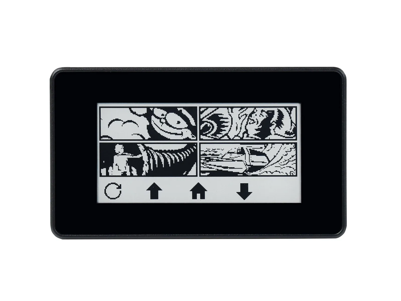 Produktbild von 2,13″ Touch-E-Paper-Display HAT – 250×122 Pixel, 5-Punkt-Touch, Teilweise Aktualisierung – Für Raspberry Pi Zero Mit ABS-Gehäuse