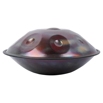 Factory Best Price Handpan Drum Stainless Steel 10 Notes D Kurd Purple ...