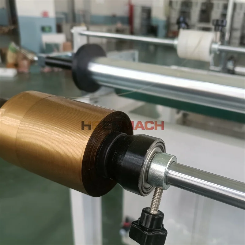 Plastic Roll to Sheet Cigarette Paper BOPP Film Cutting Machine With Tear Strip