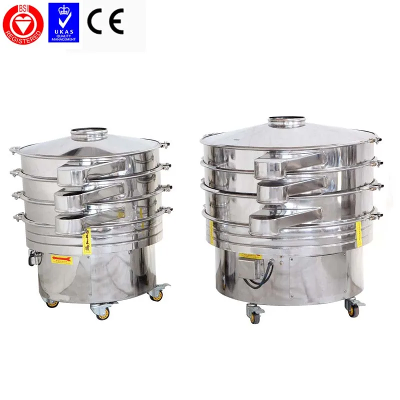 Flexible Structure Vibrating Sifter for Food Processing