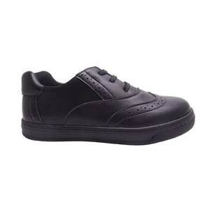 Anti slip Black Leather Fiberglass Toe Puncture Proof Metal Free Fashionable Manager Executive Office Safety Shoes