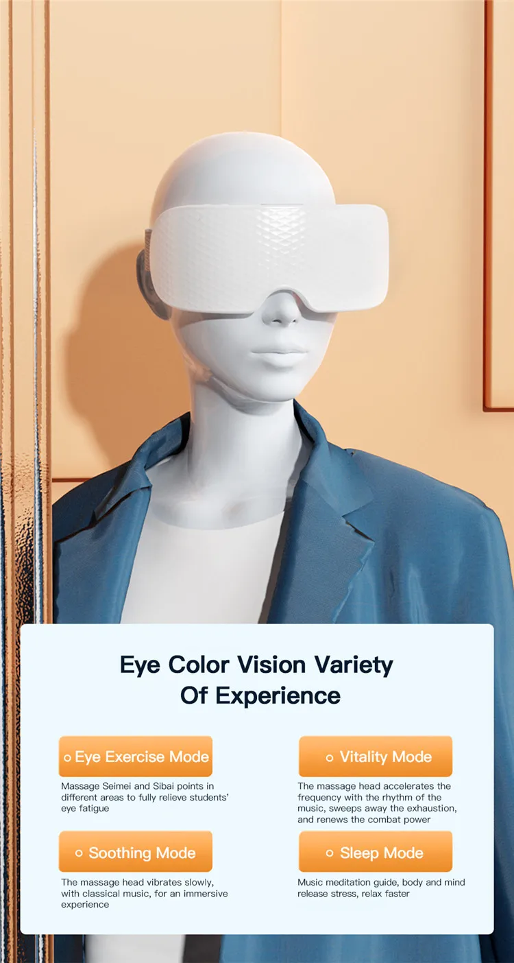 Eye Care Device Atomizing Moisturizing Electric Point Acupressure