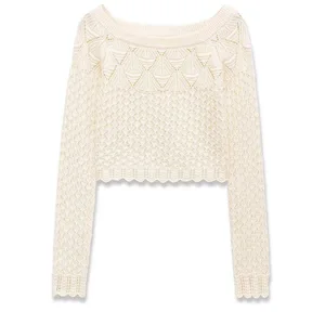 Cross-border European American Foreign Trade Women's Casual Short Spring Thin Solid Color Explosions Fashion Joker Rice White