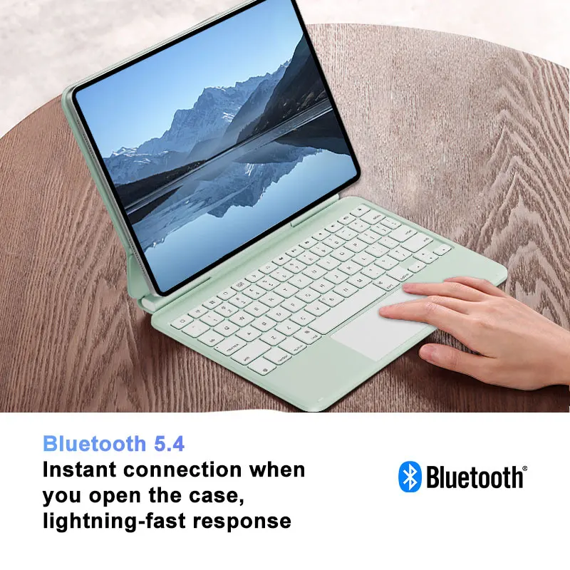 Laudtec Multi-Touch Magnetic Keyboard for iPad Pro(2024)11