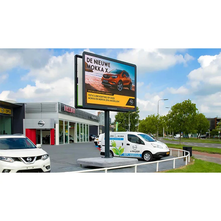 Hongwei Electronic Advertising Boards Display Screen Energy Saving Led Waterproof P6 Outdoor