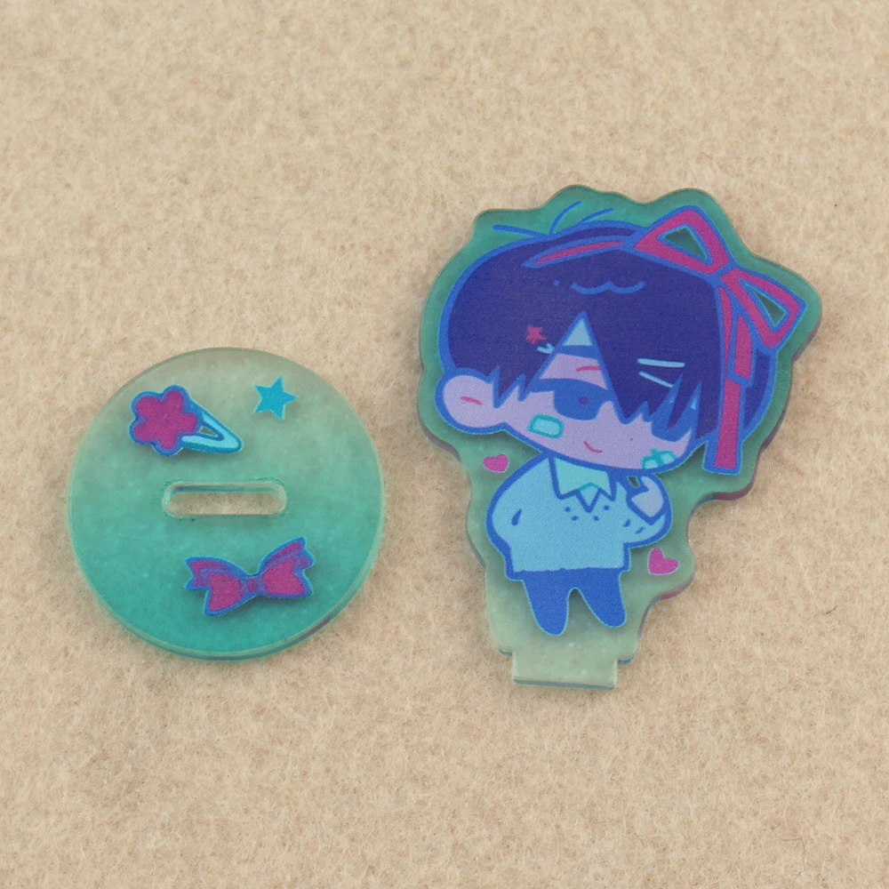 Badges Alien Stages Ivan & Till - 58 Mm, 8 Pièces, En Alliage, Décorations Anime