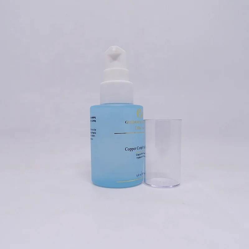 luxury custom 30ml pink empty cosmetic beauty eyes serum glass bottle for facial skin care
