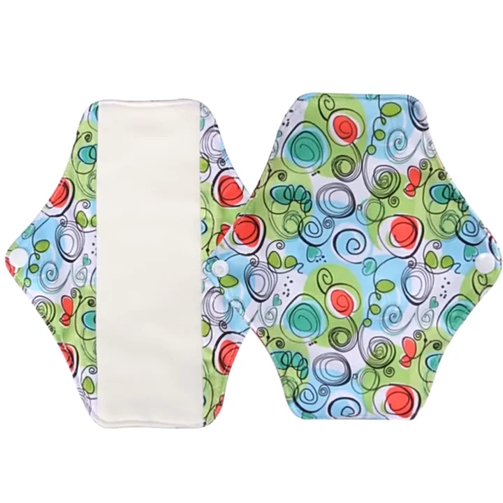 Regular Flow Reusable Pregnant Women Period Pads Healthy Bamboo Cotton ...