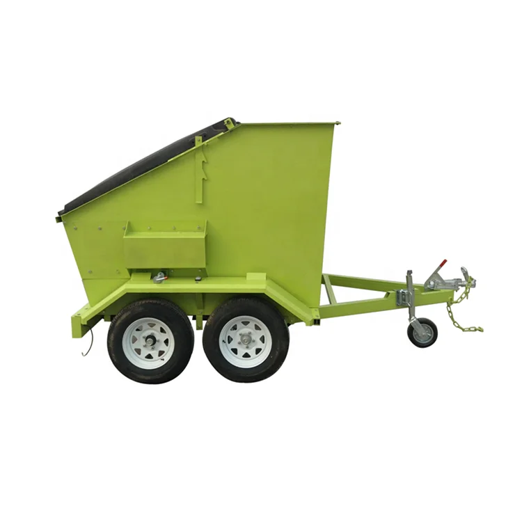 Mobile Dumpster Trailer - Durable & Efficient Waste Management