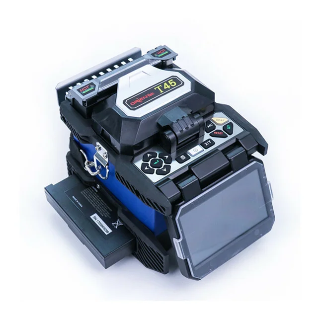T45 Fusion Splicer Core alignment Fiber Splicing Machine Fiber Optic Welding Machine