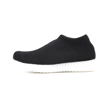 Wholesale cheap 100% waterproof men sport shoes women casual knit sneakers sock shoes for men