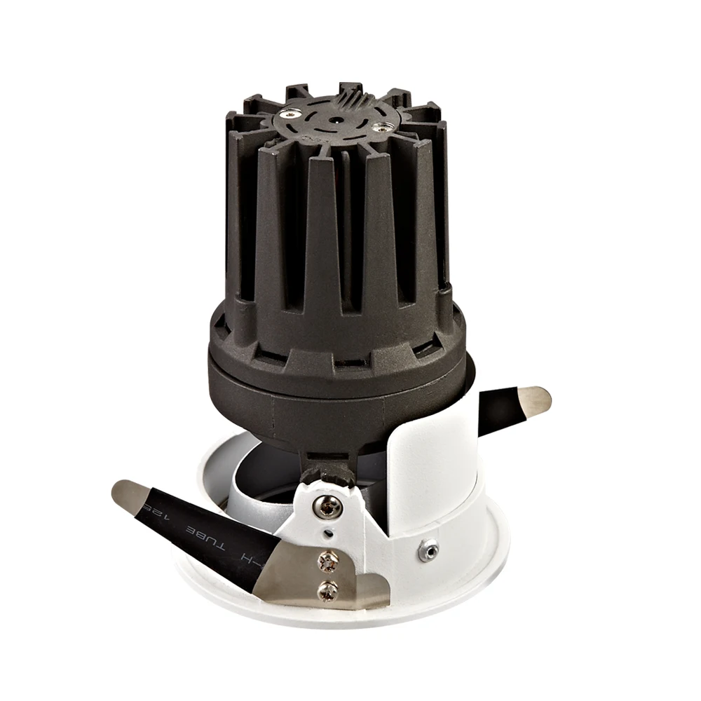 Круглый Точечный светильник, двойная Светоотражающая эффективность, 30 Вт, регулируемый светодиодный встраиваемый Точечный светильник 3000K, мягкий настенный светильник, светильник