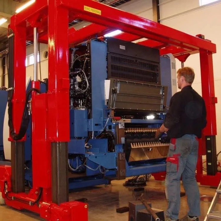 Transfer Mover Lift Offset Printing Press Machine Customized Hydraulic Cylinder Sei Ko Material Large Machine Crane Gantry