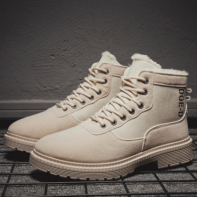 Производитель мужской обуви, поставщик сапог, взрослая обувь, повседневная черная Красивая защитная обувь, согревающая зимняя обувь для мужчин